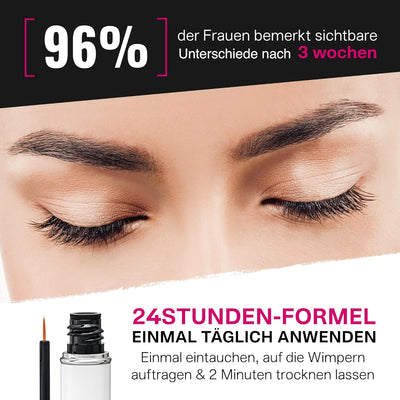 LASHCOCA!NE | PROFI Wimpernserum für lange Wimpern | VEGAN | MADE in GERMANY | Testsieger | Svenja W