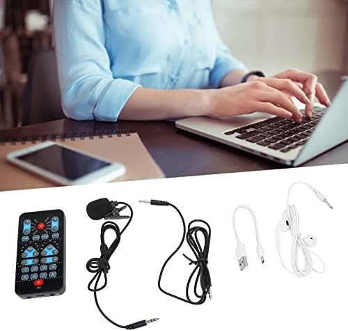 Goshyda Sprachwechsler, Tragbarer -Handheld-Sprachwechsler, 8 Soundeffekte, Soundkartenwechsler, Unt