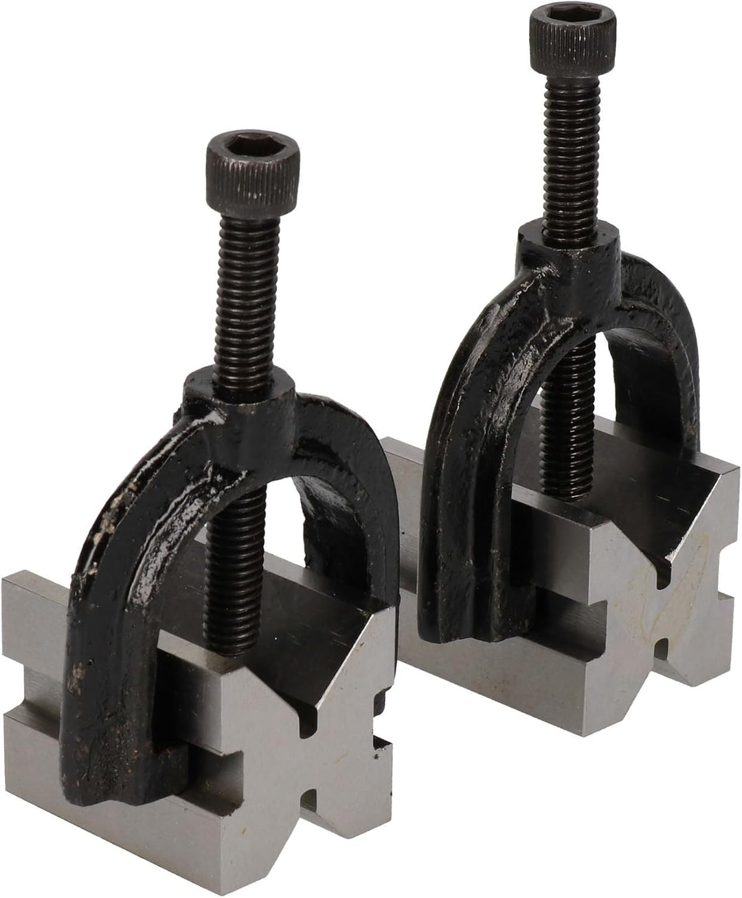 Präzision V-Block & Schelle 41mm Haltegriff Parallel Drehmaschinen Fräsen
