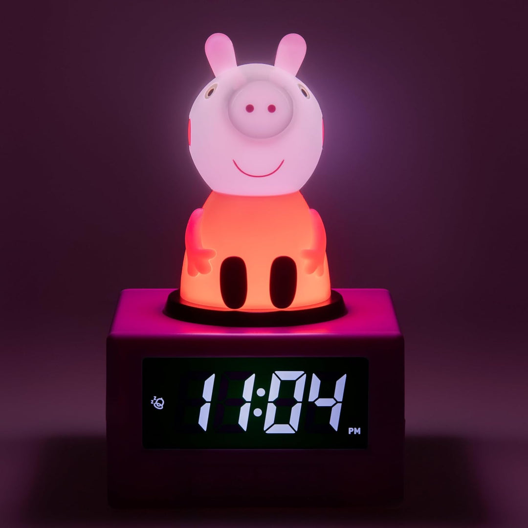 Paladone Peppa Pig Icon-Wecker, Mehrfarbig, Einheitsgrösse