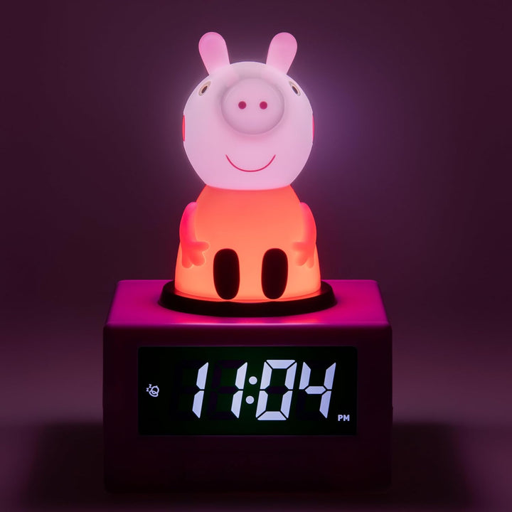 Paladone Peppa Pig Icon-Wecker, Mehrfarbig, Einheitsgrösse
