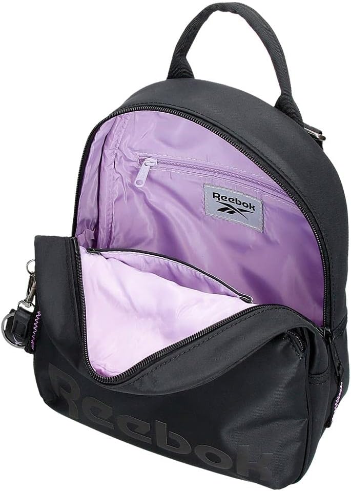 Reebok Damen Linden Gepäck - Kuriertasche (1er Pack) Neceser Dos Compartimentos Schwarz, Neceser Dos