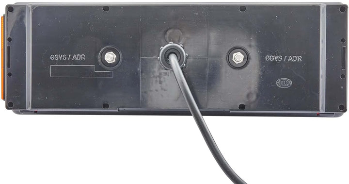 HELLA - Heckleuchte - EasyConn I - Glühlampe - 24V - Anbau/geschraubt - Lichtscheibenfarbe: mehrfarb