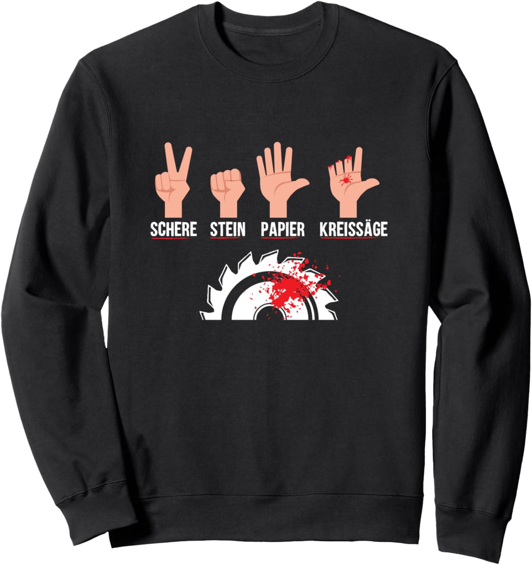 Säge Tischler Schreiner Kreissäge Schreinerei Tischlerei Sweatshirt