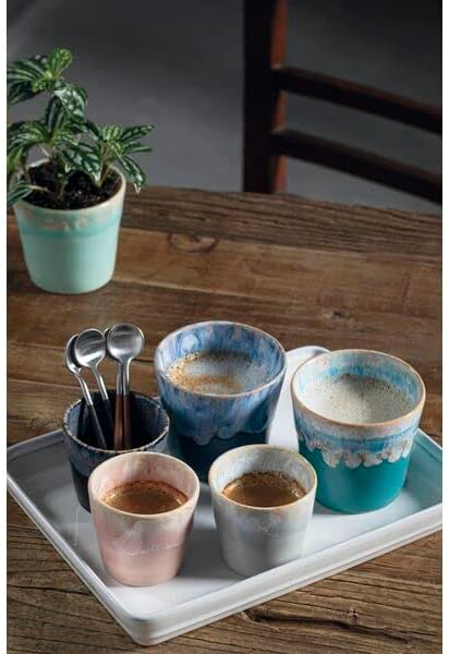 Grestel - Produtos Ceramicos, S.A. Costa Nova »Grespresso« Kaffee-Obere, hunter green, ø: 80 mm, 6 S