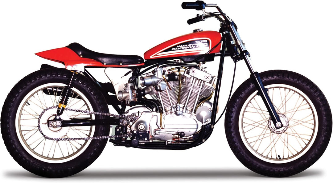 Harley Davidson XR750 Racing Bike 1972 orange 1:18 Motorradmodell
