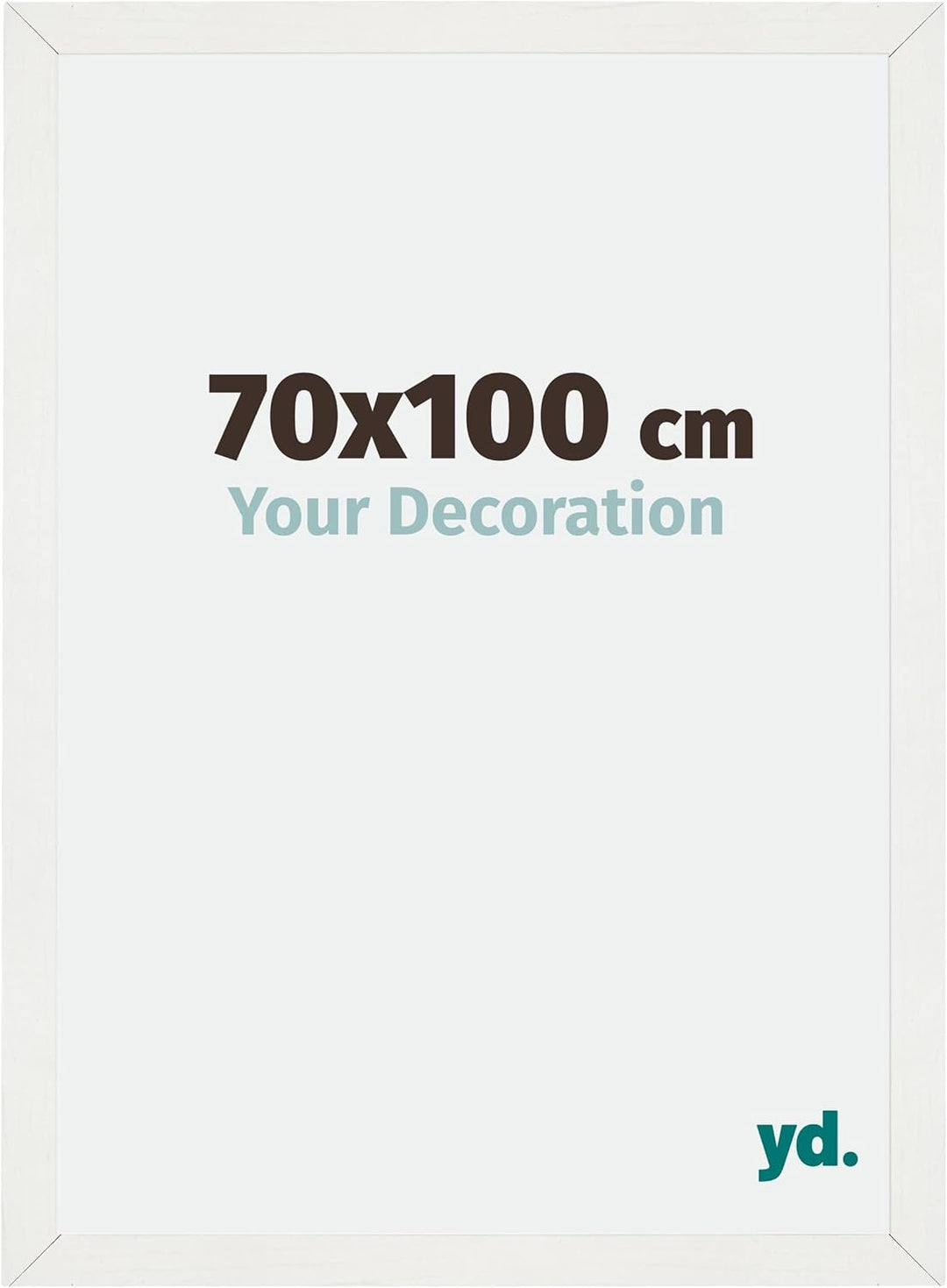 yd. Your Decoration - Bilderrahmen 70x100 cm - Bilderrahmen aus MDF mit Acrylglas - Antireflex - Aus