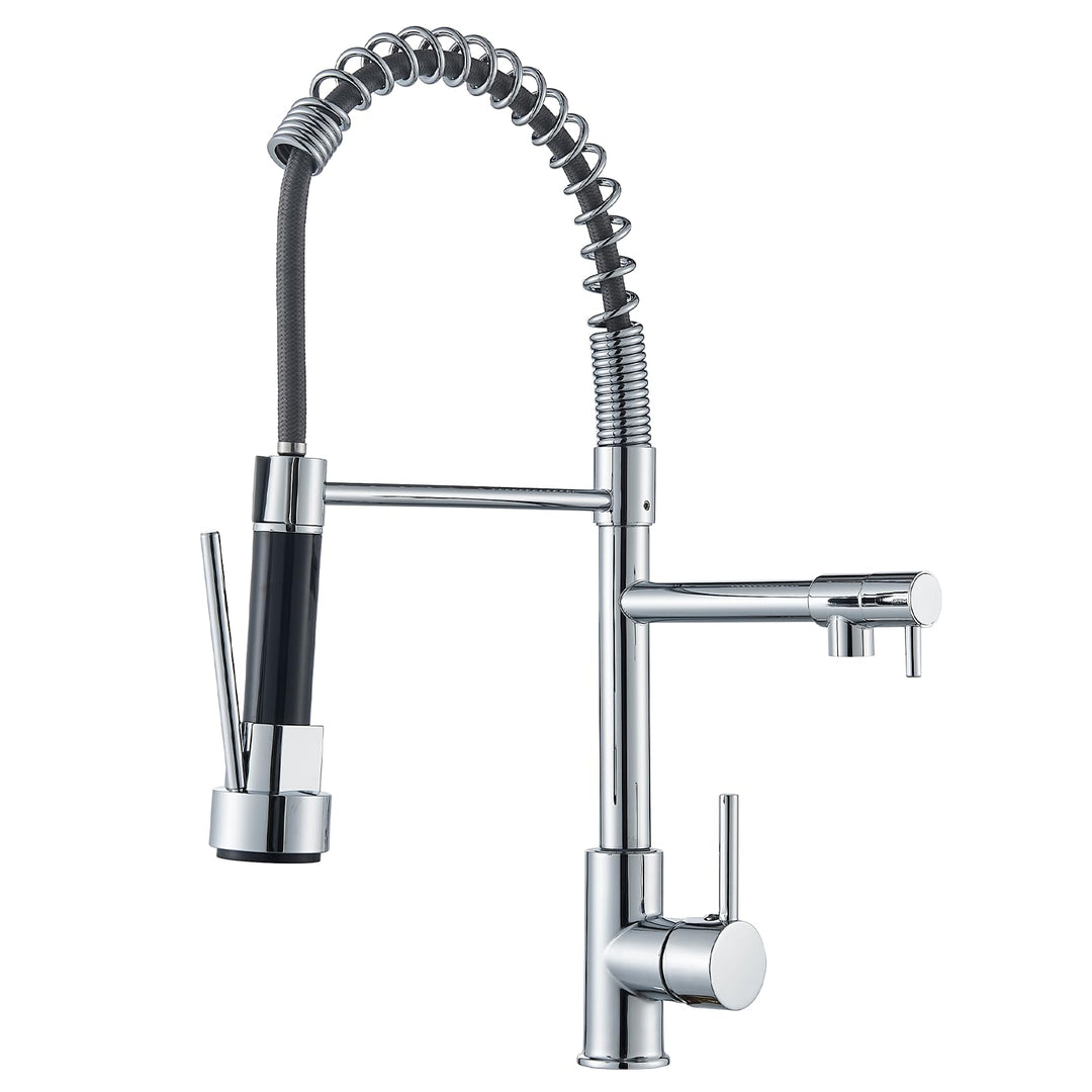 Saeuwtowy Küchenarmatur mit 2 Strahlarten, Einhebelmischer, Wasserhahn, Sprühflasche, Doppelfunktion
