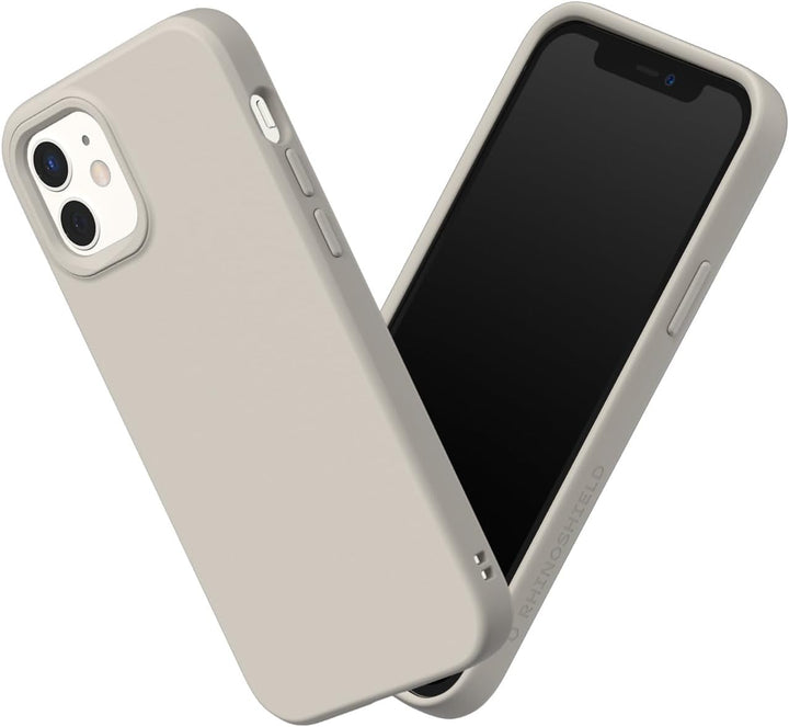 RhinoShield Case kompatibel mit [iPhone 12 Mini] | SolidSuit - Stossdämpfende & schlanke Schutzhülle