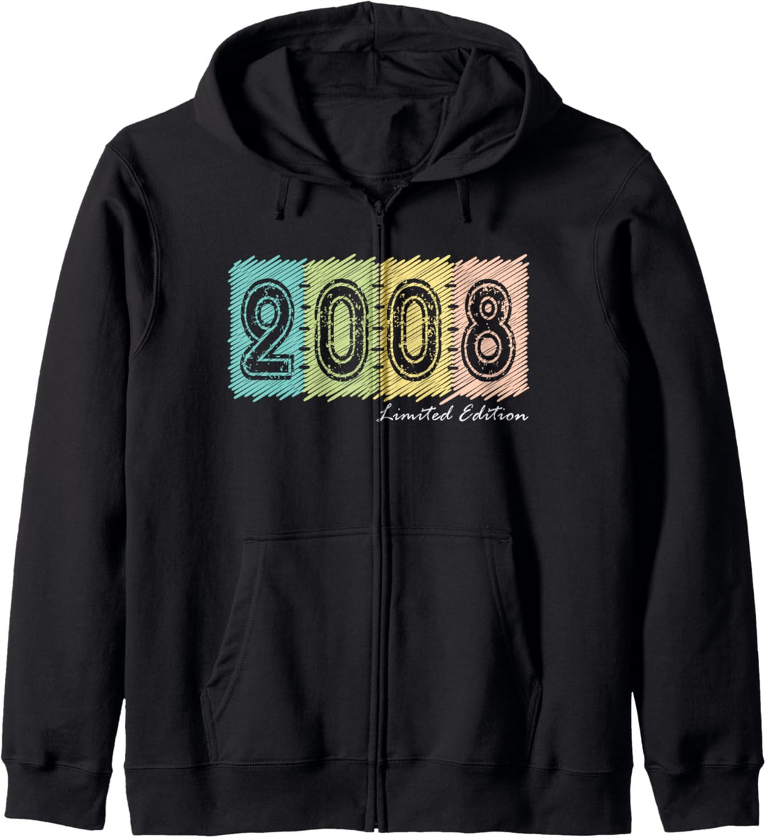 16. Geburtstag Junge Mädchen 16 Jahre 2008 Lustig Geschenk Kapuzenjacke