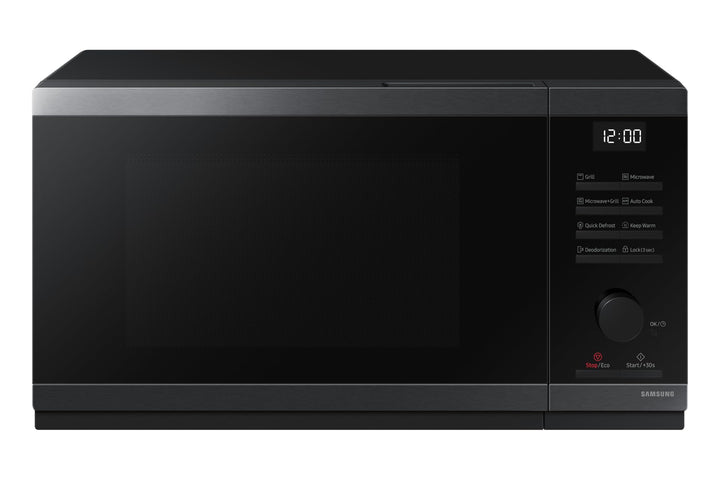 Samsung MG23DG4524AGE1 Mikrowelle mit Grill, 23 l, 800 W, Schwarz