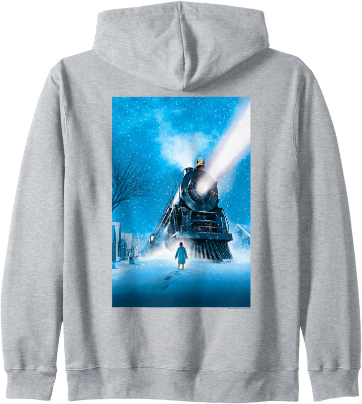 The Polar Express Train Poster Weihnachten Kapuzenjacke