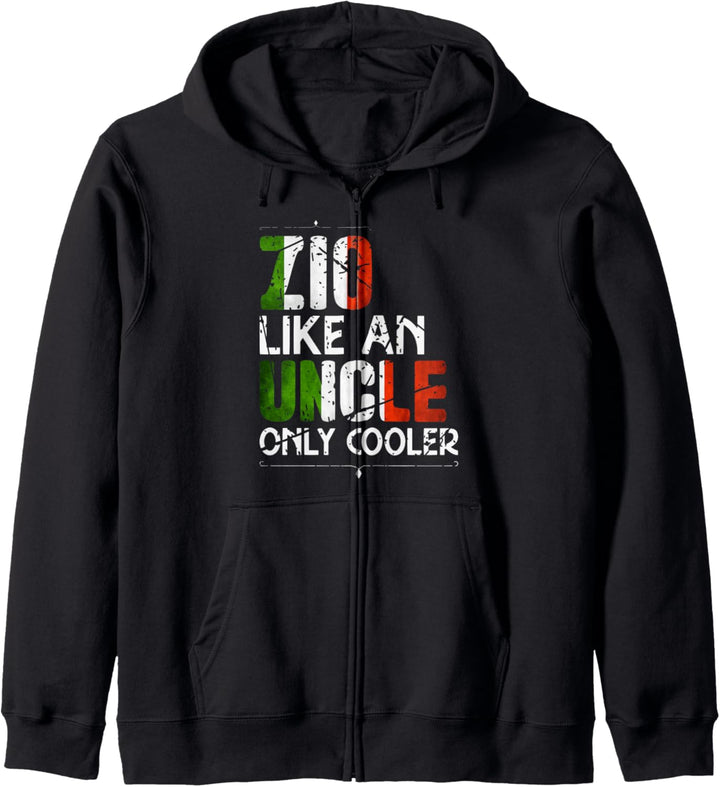 Zio Wie Ein Onkel Nur Cooler Kapuzenjacke