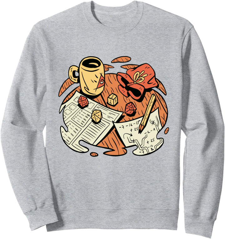 Rollenspiel Tischwürfel Brettspiele Sweatshirt