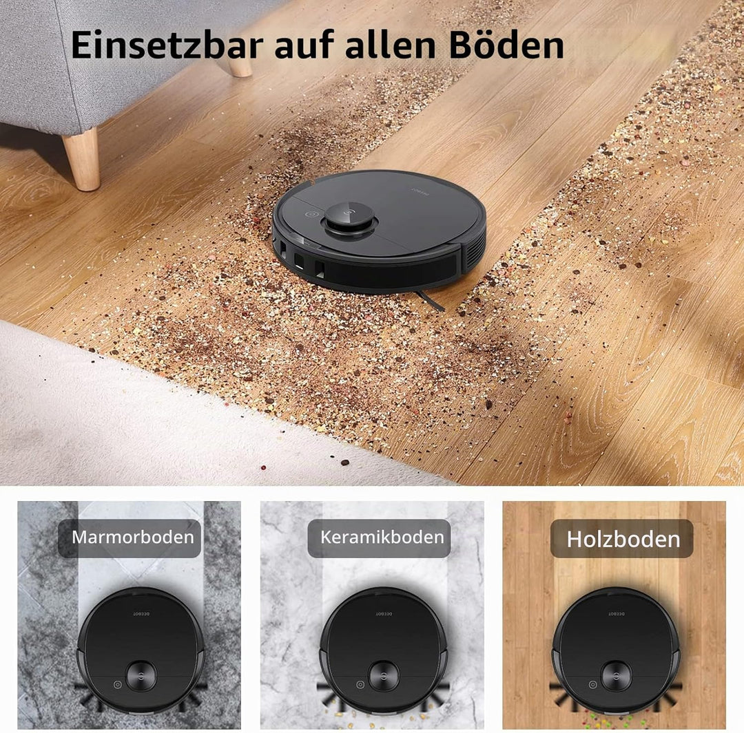 Chuancheng 50 Stück Wischtuch-Zubehör für Ecovacs Deebot Ozmo N8 Pro +/ T8 Max/ T9 AIVI/ T8 +/ N8Pro