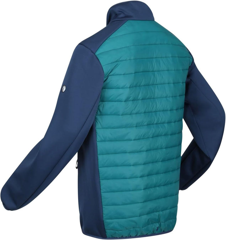 Regatta Hybrid Softshelljacke Herren Clumber III, Grösse:XL, Farbe:Grün