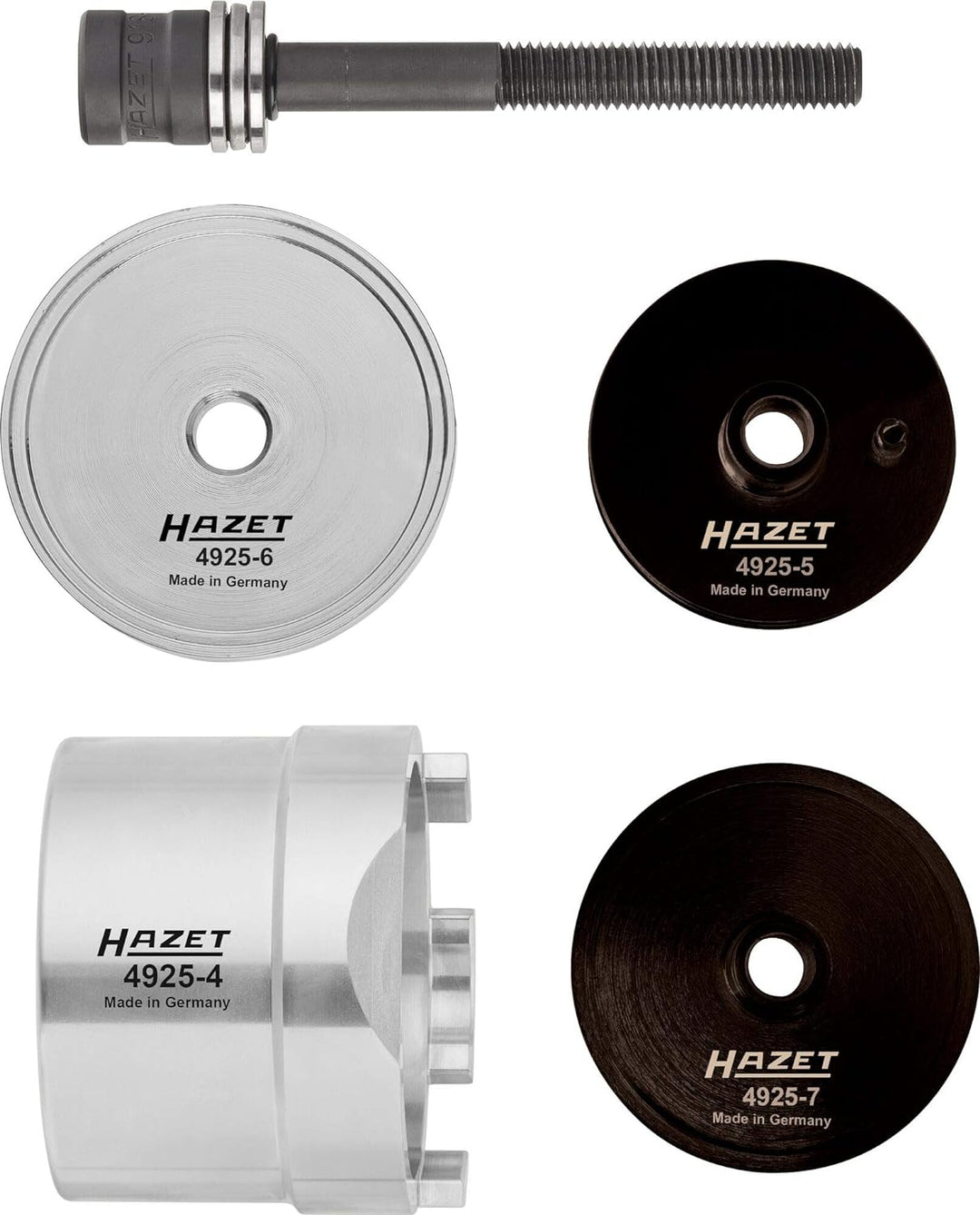 HAZET 4925-2501/5 Silentlager-Werkzeugsatz
