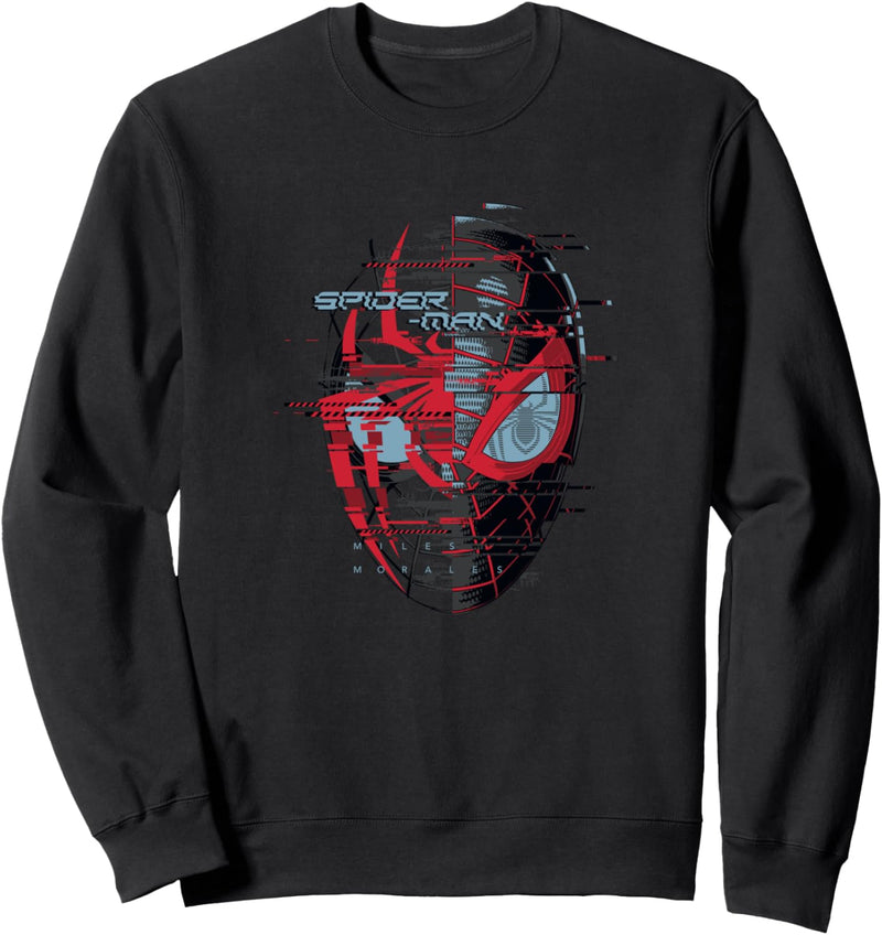 Marvel Spider-Man: Miles Morales Glitch Mask C2 Sweatshirt