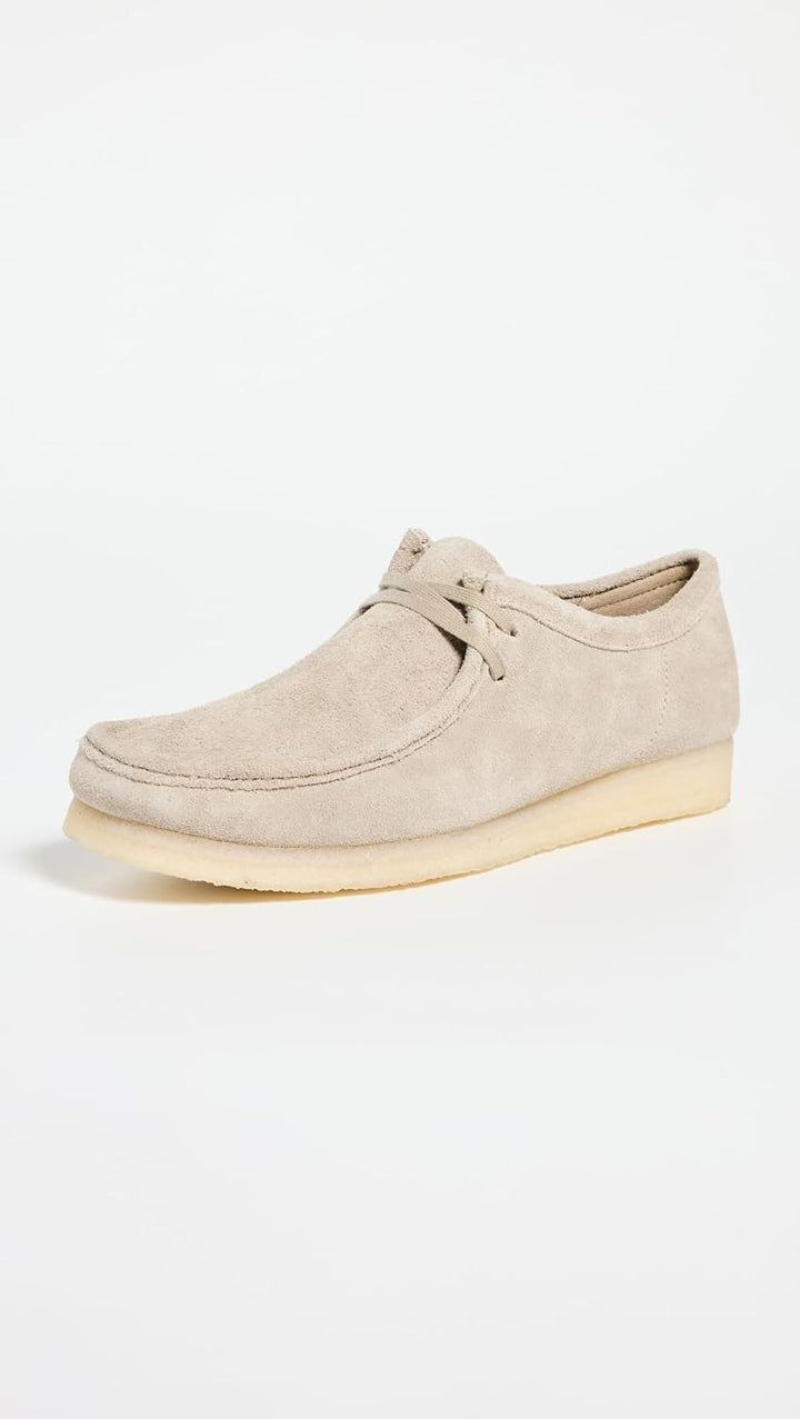 Clarks Originals Wallabee Herren Moccasins 39.5 EU Hellgraues Wildleder, 39.5 EU Hellgraues Wildlede