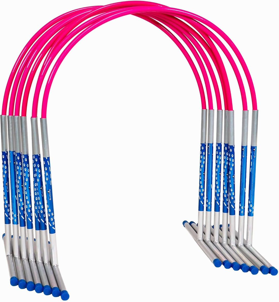 Hoopers Agility Hoops - NADAC Hoopers Agility Hoops ohne Mittelstrebe (Grosspackung) Pink, Pink