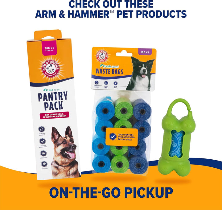 Pet Mate Arm &amp; Hammer 71034 Standschaufel mit Harke, drehbar, Schwarz/Penny Schwenkbarer Mülleimer &amp;