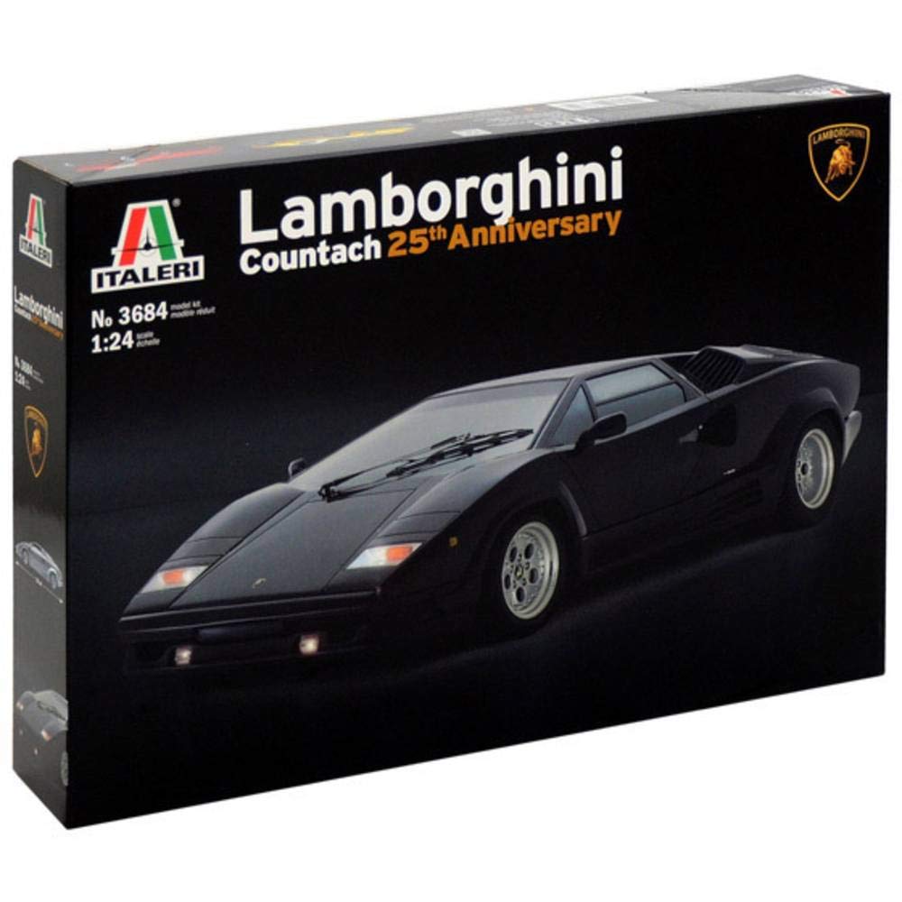 Italeri 3684-1:24 Lamborghini Countach 25th Anniversary, Fahrzeuge