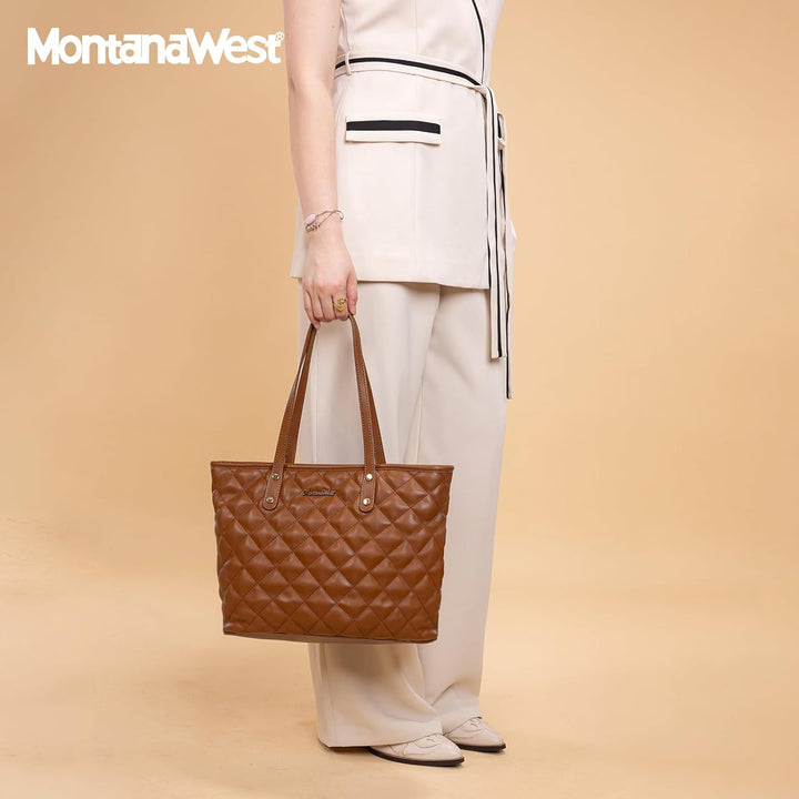 Montana West Tragetasche für Damen, grosse Geldbörsen und Handtaschen, modische Umhängetasche, Hobo-