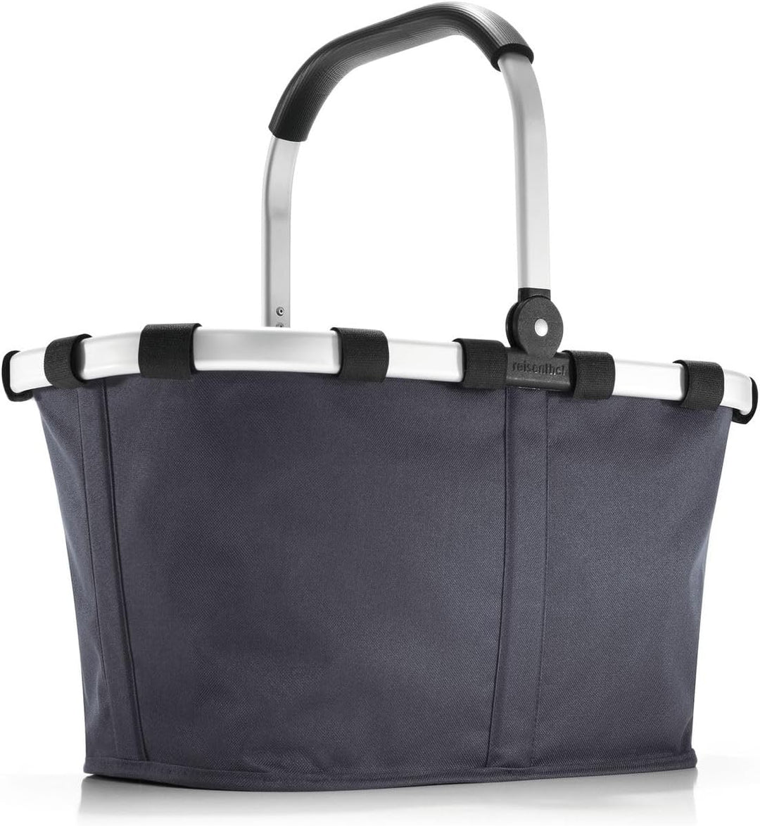reisenthel Angebot Einkaufskorb carrybag Plus passendes Cover Sichtschutz Abdeckung (Graphite) Grau,