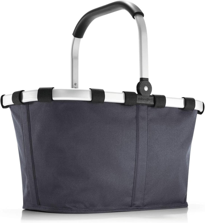 reisenthel Angebot Einkaufskorb carrybag Plus passendes Cover Sichtschutz Abdeckung (Graphite) Grau,