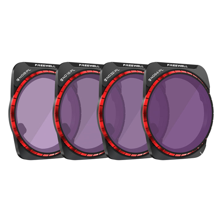 Freewell Bright Day Filter-Set für Air 3 ND/PL Hybrid, GimbalSafe-Technologie Bright Day Kit, Bright