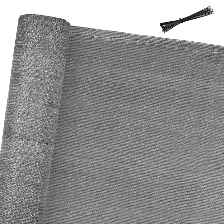 Zaunblende Sichtschutz für Zaun &amp; Balkongeländer, Schattiernetz Gartenzaun, Schattennetz, 150g/㎡ HDP