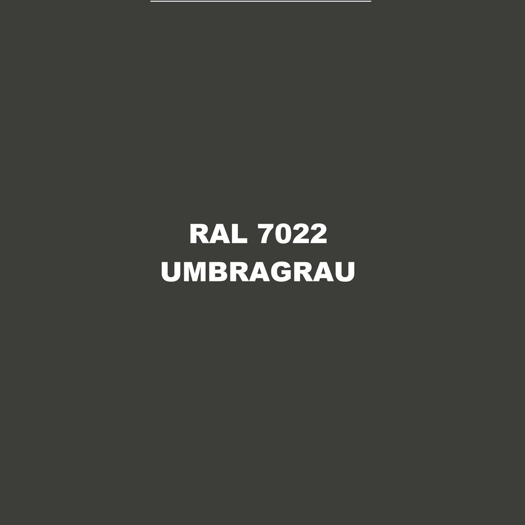 Ludwiglacke 7 kg Set Autolack mit Härter matt RAL 7022 Umbragrau