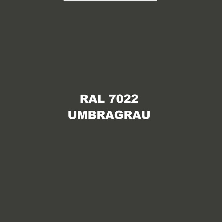 Ludwiglacke 7 kg Set Autolack mit Härter matt RAL 7022 Umbragrau