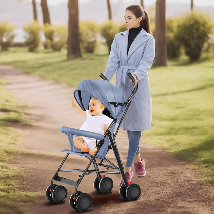 Leichter Kinderwagen, bis zu 30 kg, grosser Korb, schnelles Klappsystem, geräumiger Sitz, doppelte B