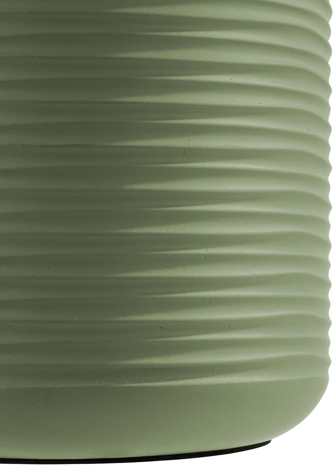 APS 36124 Beton Flaschenkühler geriffelt - mit möbelschonender Unterseite - für 0,7-1,5 Liter-Flasch