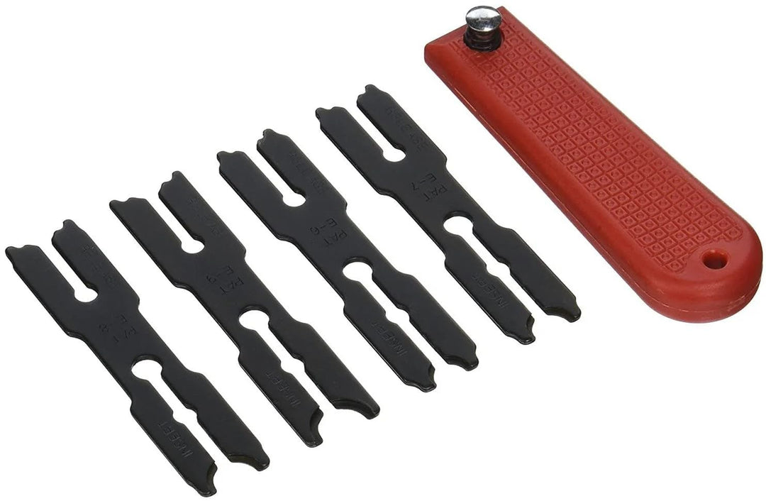 NEIKO 01970A E-Clip-Entferner & Installateur Werkzeug-Set, 4-teilig, SAE | 1/4 Zoll bis 3/8 Zoll E-C