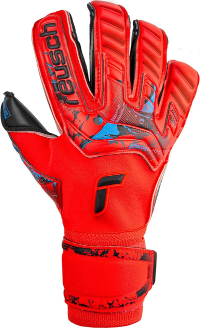 Reusch Unisex – Erwachsene Torwarthandschuhe Attrakt Gold X Evolution Cut mit Hervorragendem Grip un