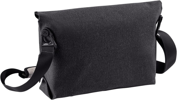 VAUDE Schmalegg - Schultertasche - Umhängetasche Einheitsgrösse Phantom Black, Einheitsgrösse Phanto