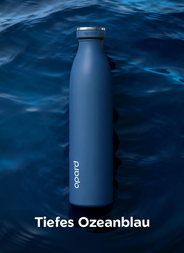 Opard Grip Thermosflasche 750ml, 36h Kalt & 12h Heiss Trinkflasche Edelstahl, Trinkflasche Kohlensäu