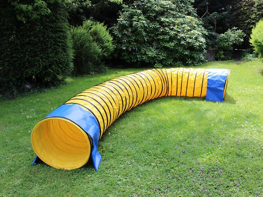 Procyon Profi Agility Tunnel 360° mit Stützsandsäcken nach FCI-Standard L=5m Ø60cm
