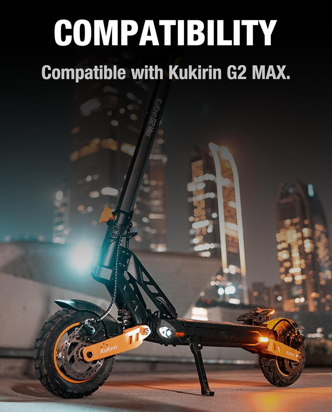 Reifen vorne und hinten, kompatibel mit KuKirin G2 Max G2 Master KickScooter 255 x 80 Vakuum Aussenr
