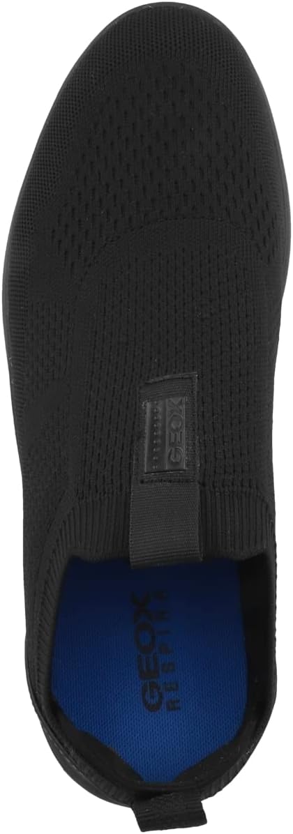 Geox Jungen U Spherica A Sneakers 39 EU Schwarz, 39 EU Schwarz