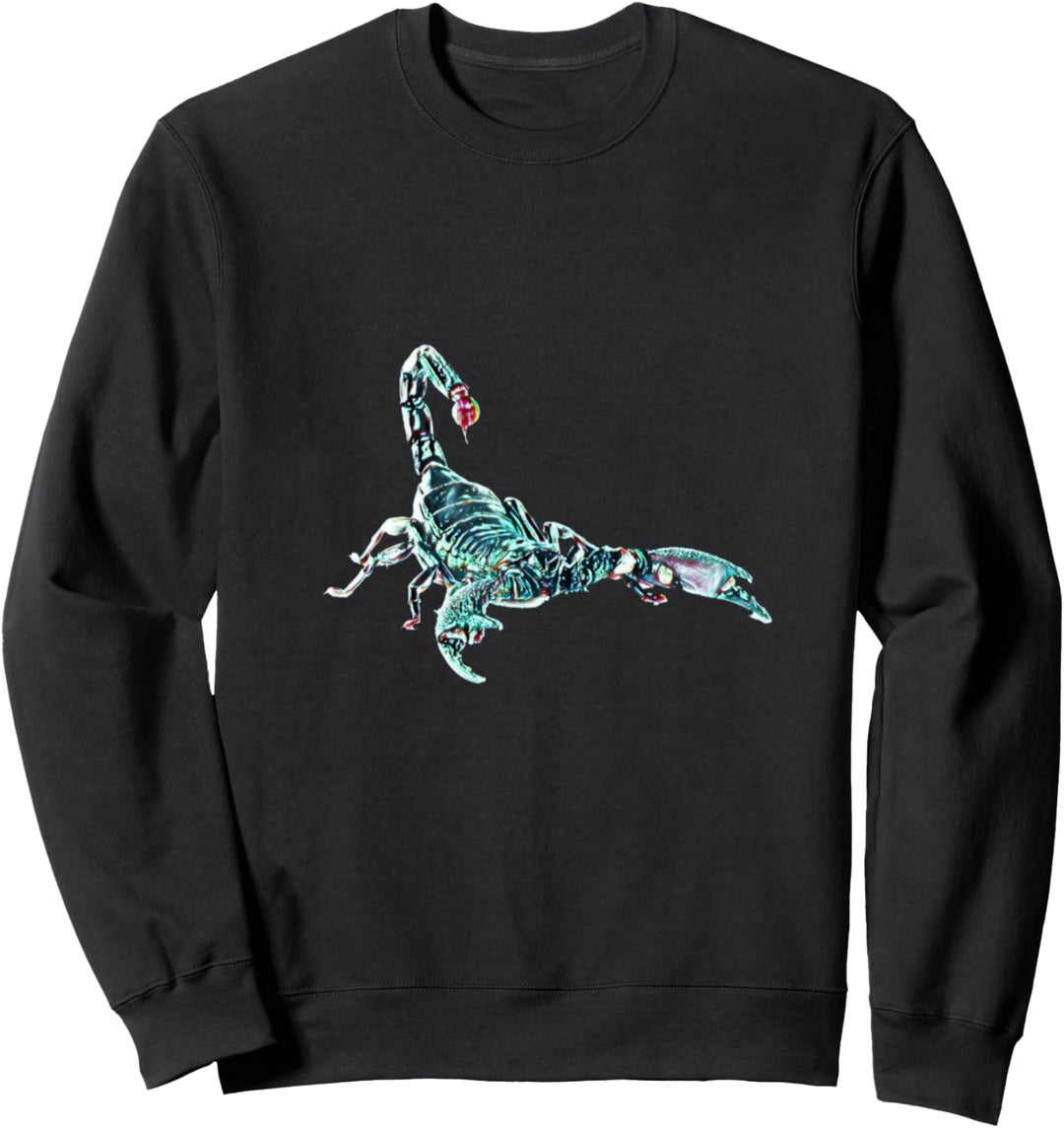 Skorpion Sternzeichen Terrarium giftig Tiere Skorpione Sweatshirt