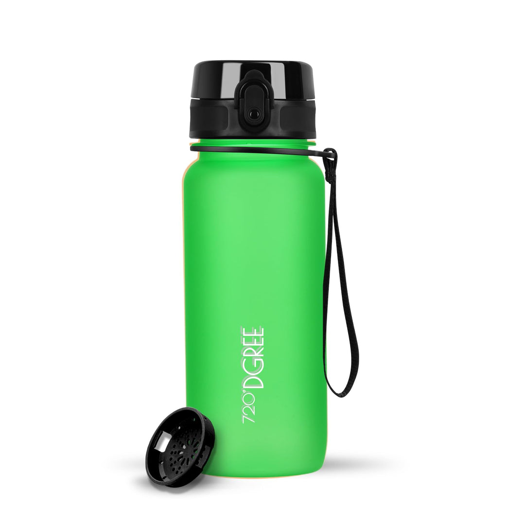 720°DGREE Trinkflasche “uberBottle“ +Sieb - 350ml, 500ml, 650ml, 1000ml, 1,5l, 2l - BPA-Frei - Wasse