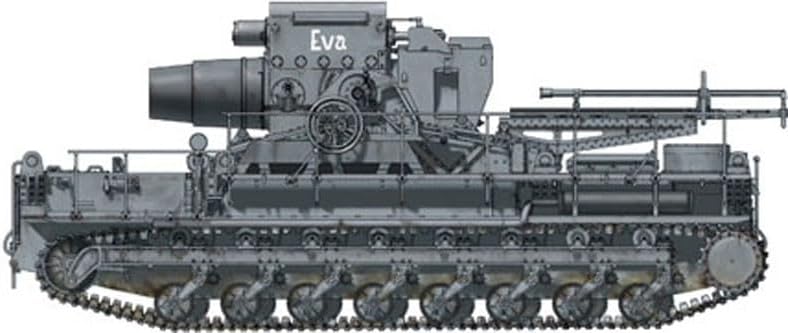 Hobby Boss 82904 Modellbausatz Mörser Karl-Gerät 040