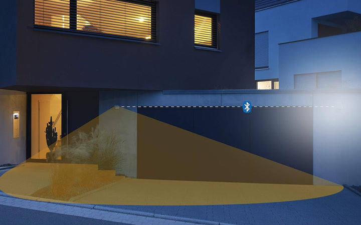 Steinel Bewegungsmelder iHF 3D KNX Anthrazit, 160° Bewegungssensor, 5m Reichweite, 3-Zonen-Erfassung