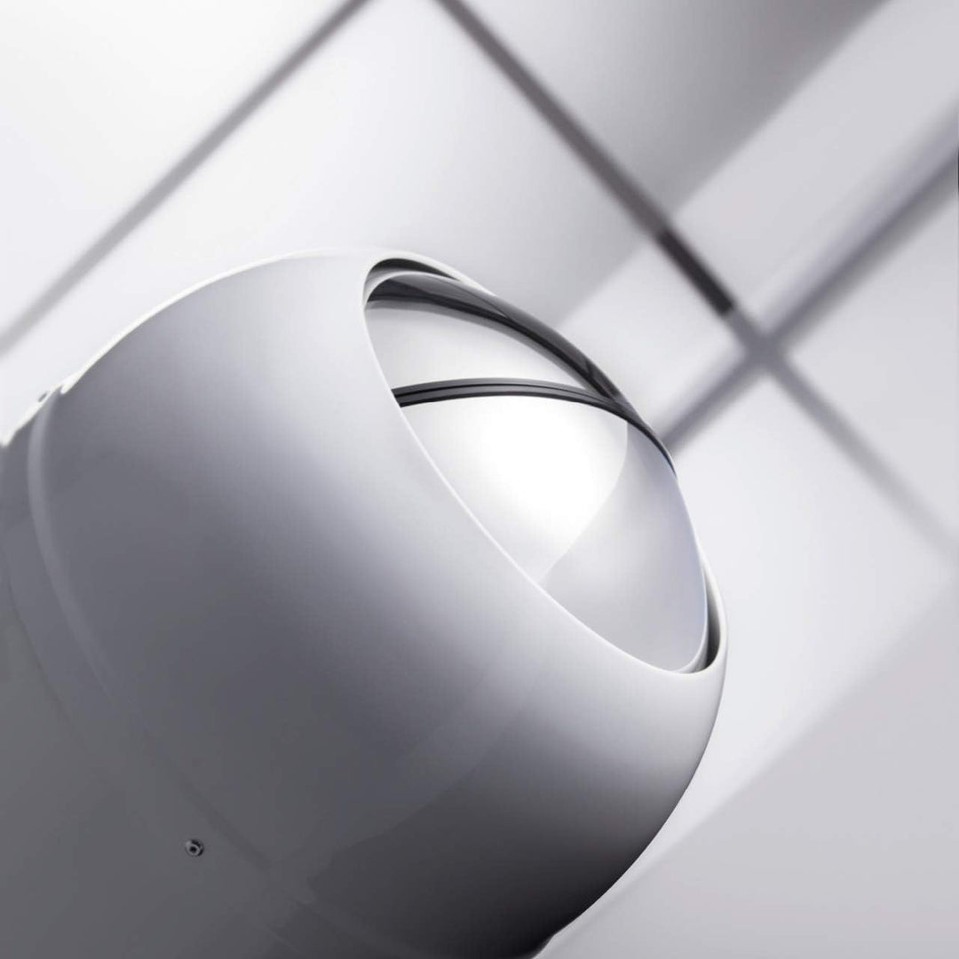 Wesco Kickmaster Junior Abfallsammler in der Farbe weiss, pulverbeschichtetes Stahlblech, eingebaute