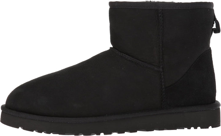 UGG Herren Mini Classic Boot 45 EU Schwarz, 45 EU Schwarz