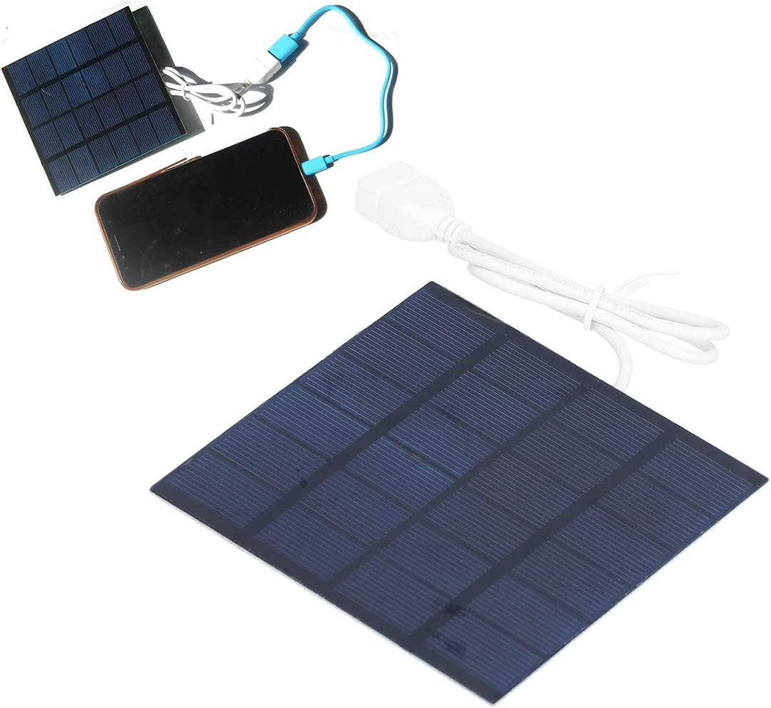 TOTITOM 1,5 W 6 V Solarpanel, tragbares DIY-Solarlademodul, DIY-Solar-Ladegerät für wissenschaftlich