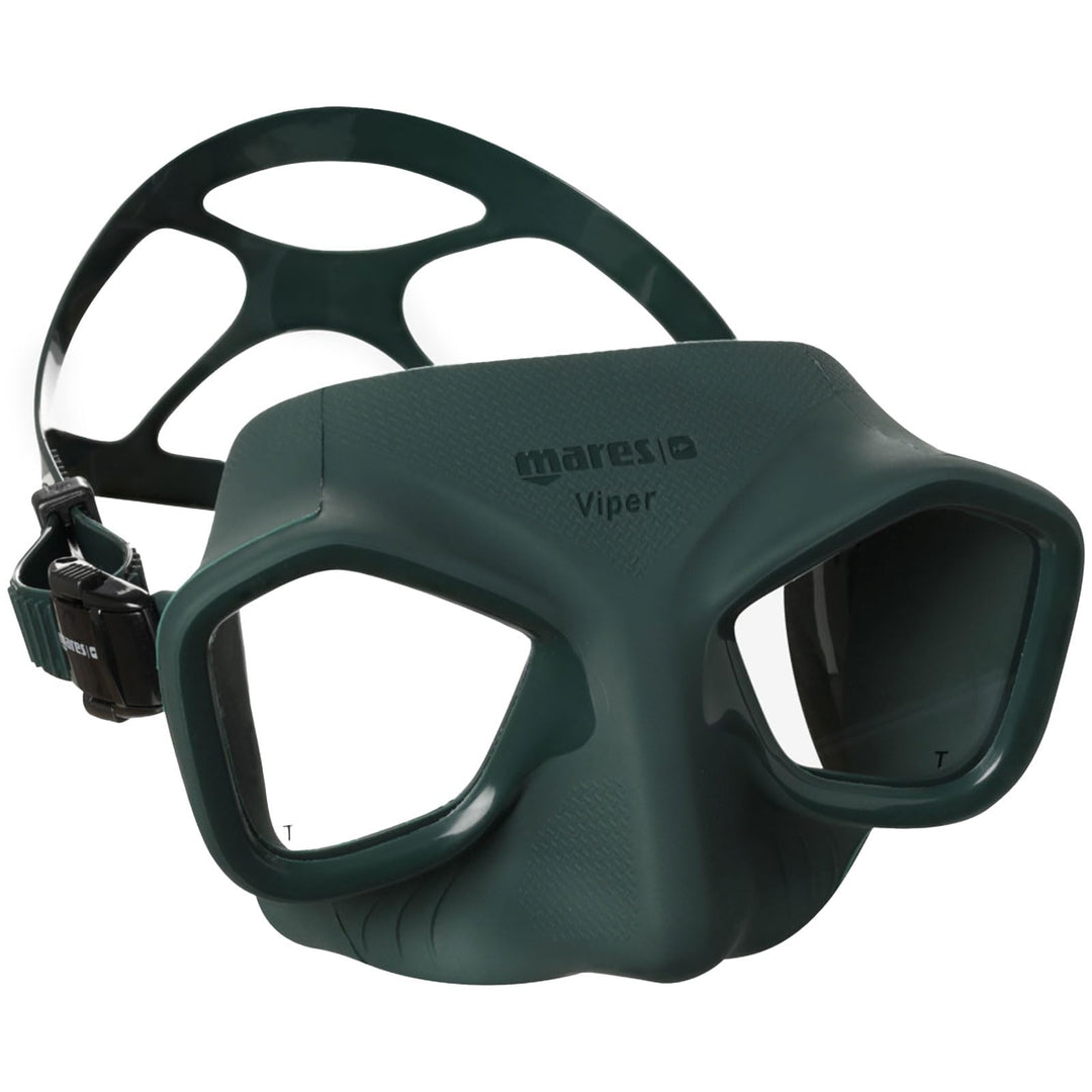 Mares Mask Viper Taucherbrille Einheitsgrösse Grün Schwarz, Einheitsgrösse Grün Schwarz